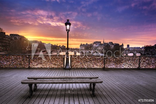 Bild på Pont des arts Paris France